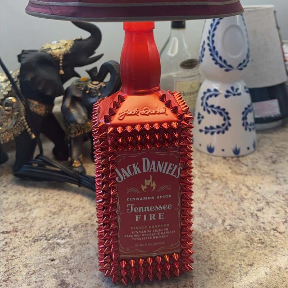 Lamps - Jack Daniel’s Fire - Art Decor - Bar Decor